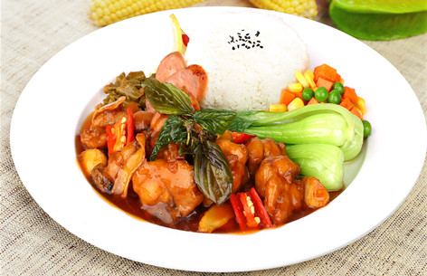 三杯鸡快餐料理包预制菜 三杯鸡快餐料理包预制菜